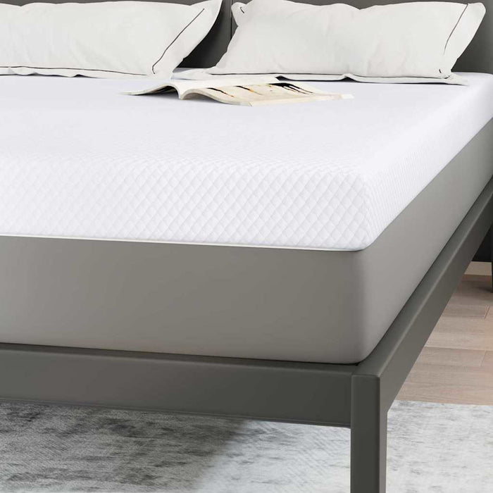 Topper din spumă cu memorie 160 x 200 cm Thick Moale Alb WALTI
