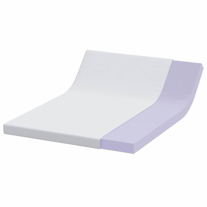 Topper din spumă cu memorie 160 x 200 cm Thick Moale Alb WALTI