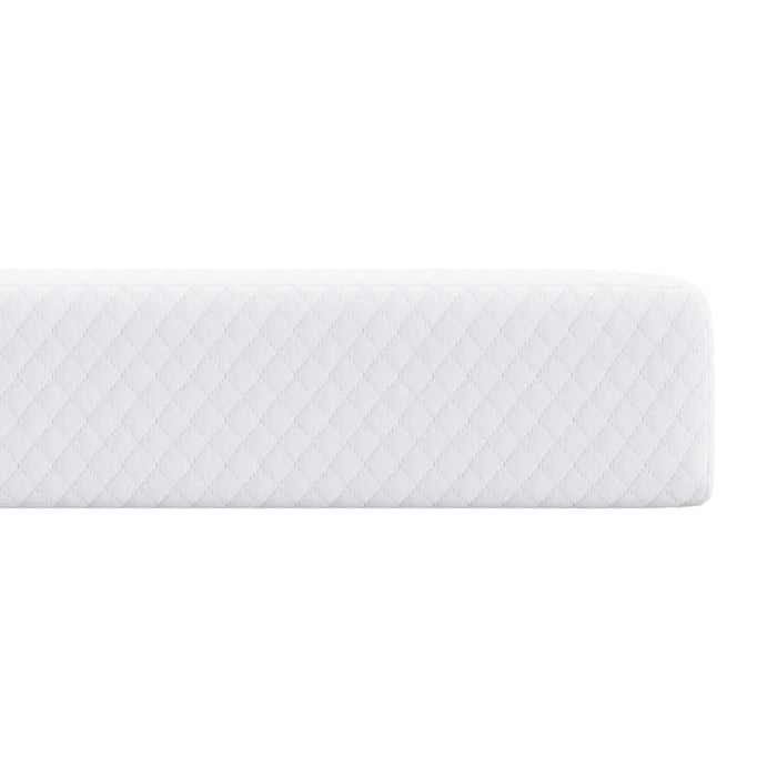 Topper din spumă cu memorie 160 x 200 cm Thick Moale Alb WALTI