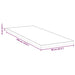 Suport pentru saltea Alb 90 x 190 cm Material Jacquard - WALTI WALTI