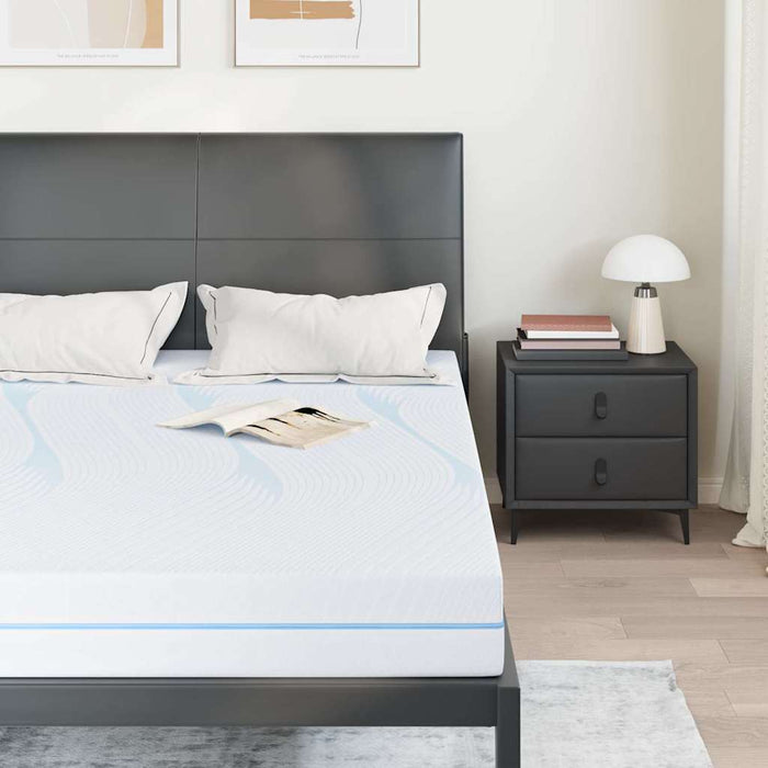 Saltea Alb 140 x 200 cm Spumă - WALTI WALTI