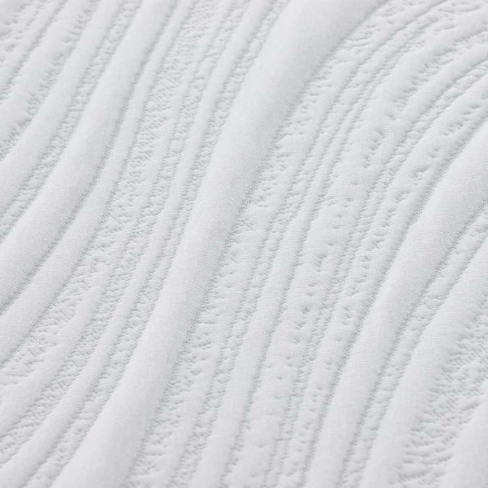 Saltea Alb și gri 140 x 190 cm Spumă cu Memorie - WALTI WALTI