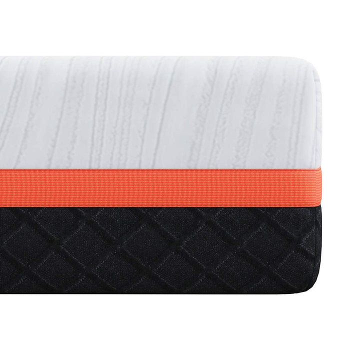 Saltea Alb și gri 140 x 190 cm Spumă cu Memorie - WALTI WALTI