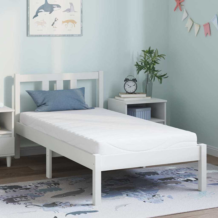 Saltea Alb 80 x 160 cm Material Jacquard - WALTI WALTI