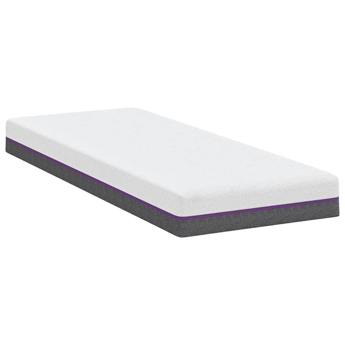 Saltea Alb și gri 70 x 200 cm Material Jacquard - WALTI WALTI