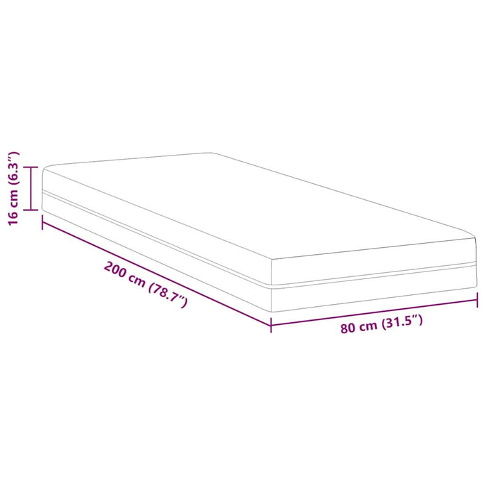 Saltele Alb, Gri 80 x 200 cm - WALTI WALTI