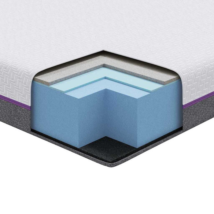 Saltele Alb, Gri 200 x 200 cm - WALTI WALTI