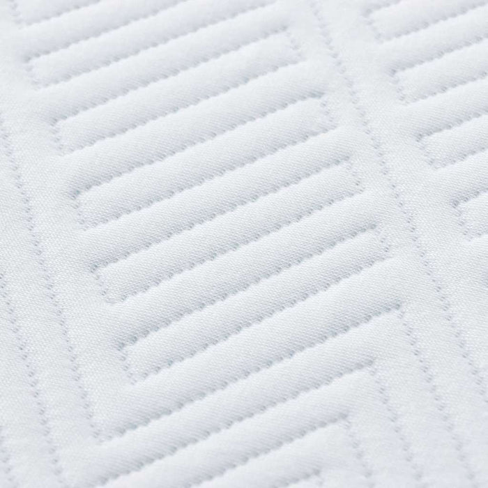 Saltea Alb și albastru 200 x 200 cm Material Jacquard - WALTI WALTI