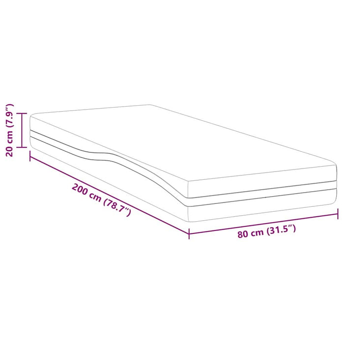 Saltele Alb, Gri 80 x 200 cm - WALTI WALTI