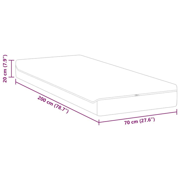 Saltele Alb, Gri 70 x 200 cm - WALTI WALTI