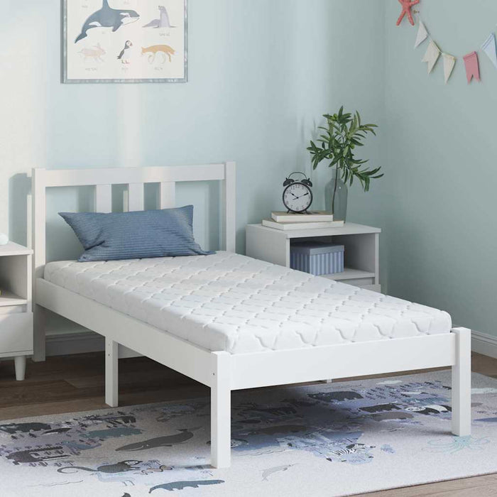 Saltea Alb 80 x 160 cm Material Jacquard - WALTI WALTI