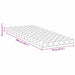 Saltea Alb 70 x 200 cm Material Jacquard - WALTI WALTI