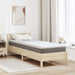 Păturile pentru saltea Alb 70 x 200 cm Polyester fără adeziv - WALTI WALTI