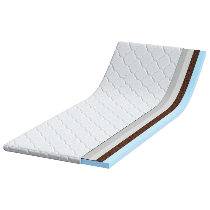 Păturile pentru saltea Alb 70 x 200 cm Polyester fără adeziv - WALTI WALTI