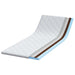 Păturile pentru saltea Alb 70 x 200 cm Polyester fără adeziv - WALTI WALTI