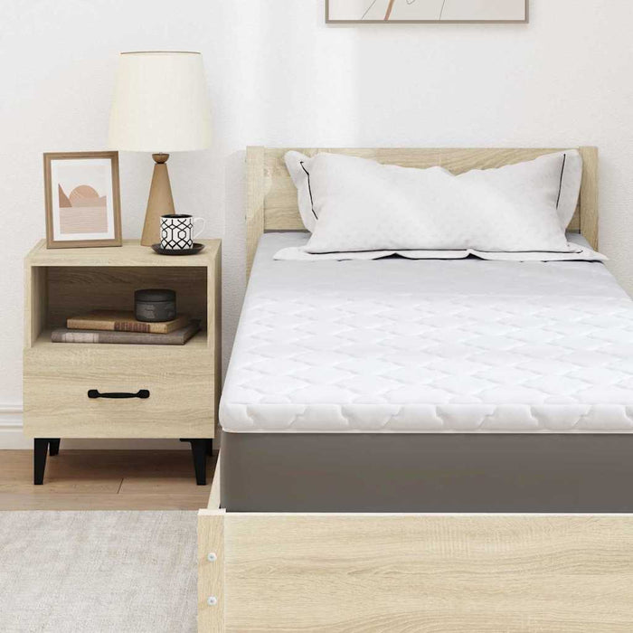 Păturile pentru saltea Alb 80 x 200 cm Polyester fără adeziv - WALTI WALTI