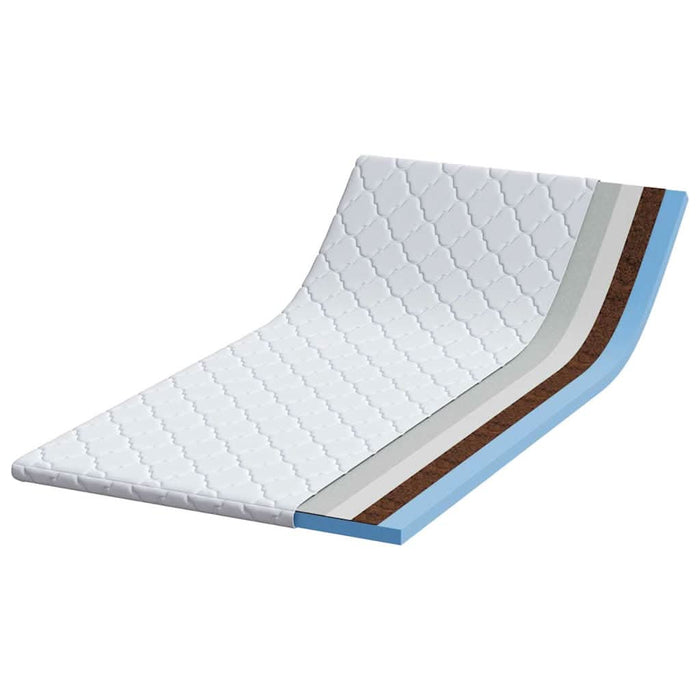 Păturile pentru saltea Alb 120 x 200 cm Polyester fără adeziv - WALTI WALTI