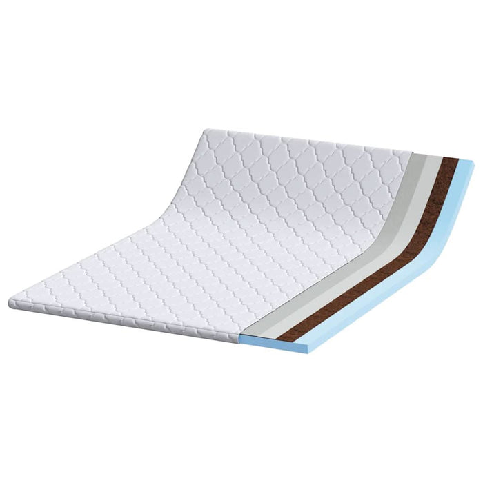Păturile pentru saltea Alb 140 x 200 cm Polyester fără adeziv - WALTI WALTI