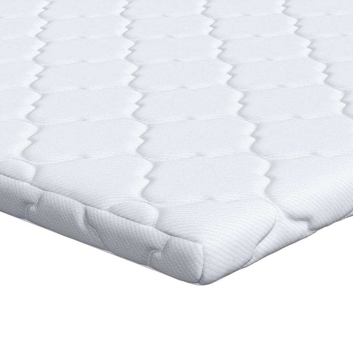 Păturile pentru saltea Alb 200 x 200 cm Polyester fără adeziv - WALTI WALTI