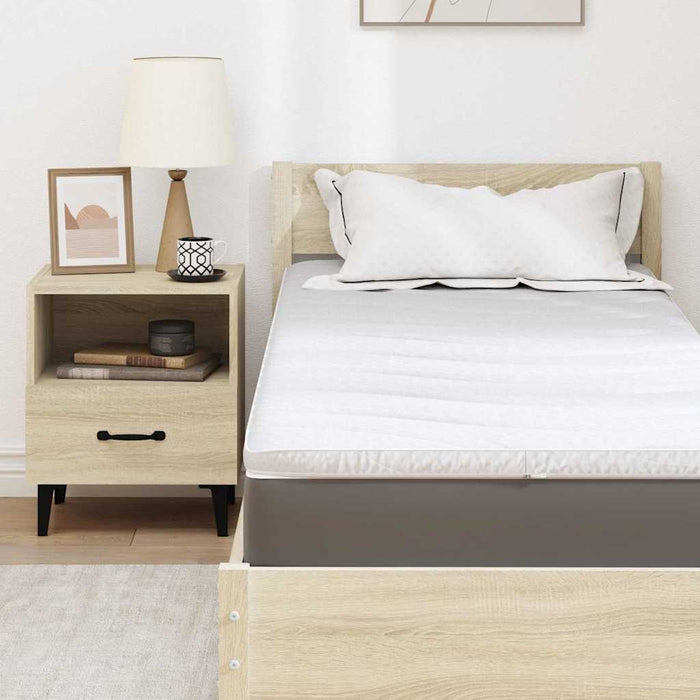 Păturile pentru saltea Alb 70 x 200 cm Polyester fără adeziv - WALTI WALTI