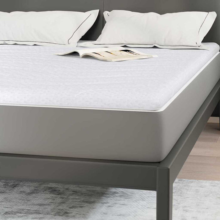 Păturile pentru saltea Alb 140 x 190 cm Polyester fără adeziv - WALTI WALTI