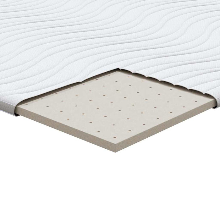 Păturile pentru saltea Alb 120 x 200 cm Polyester fără adeziv - WALTI WALTI