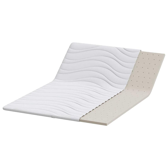 Păturile pentru saltea Alb 160 x 200 cm Polyester fără adeziv - WALTI WALTI