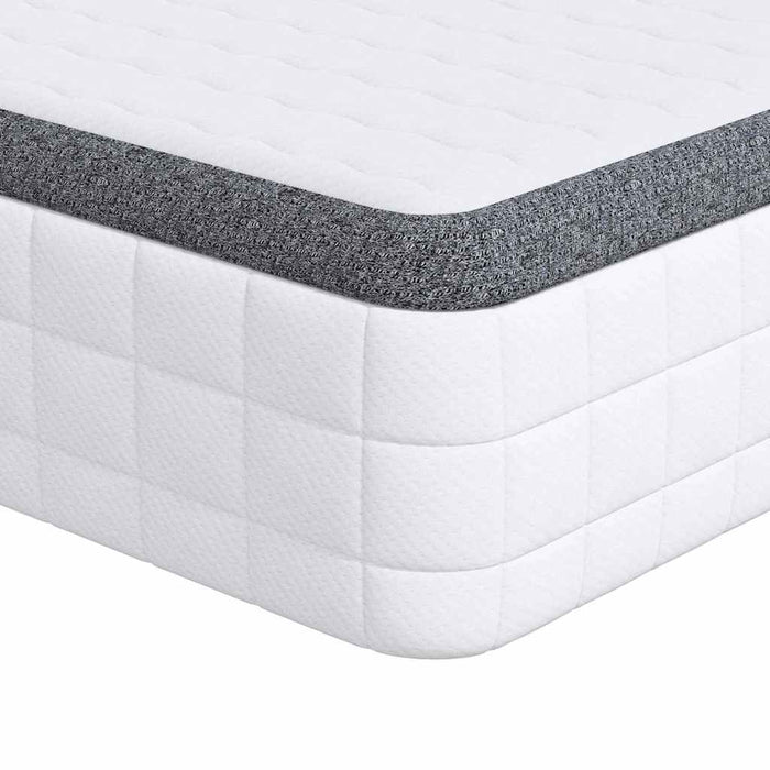 Saltele 2 pcs Alb, Gri 80 x 200 cm Țesătură tricotată - WALTI WALTI