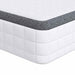 Saltele 2 pcs Alb, Gri 80 x 200 cm Țesătură tricotată - WALTI WALTI