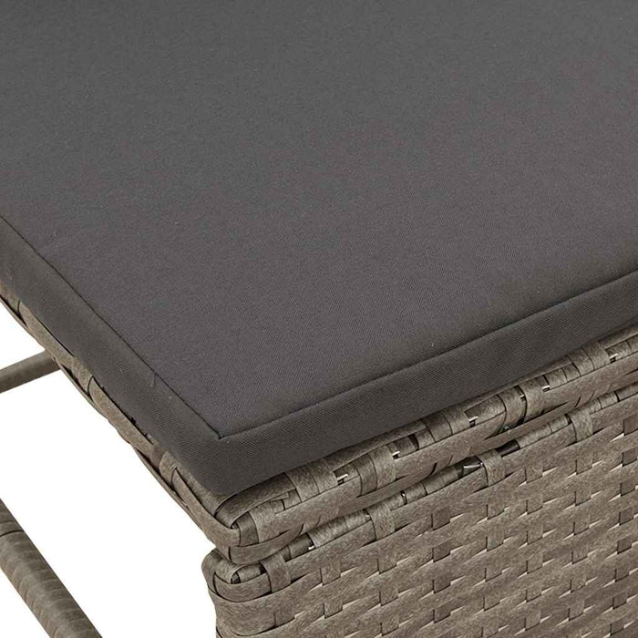 Set de canapele pentru grădină 6 pcs gri și gri închis - WALTI WALTI