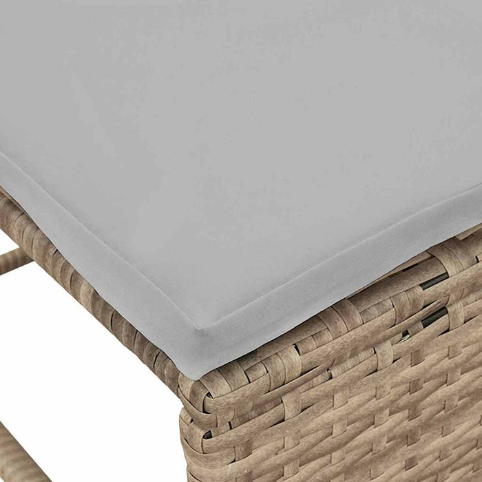 Set de canapele pentru grădină 6 pcs bej și gri deschis - WALTI WALTI