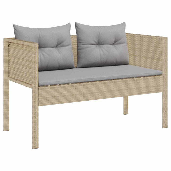 Set de canapele pentru grădină 6 pcs bej și gri deschis - WALTI WALTI