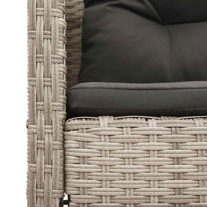 Set de canapele pentru grădină 6 pcs gri deschis și gri închis - WALTI WALTI
