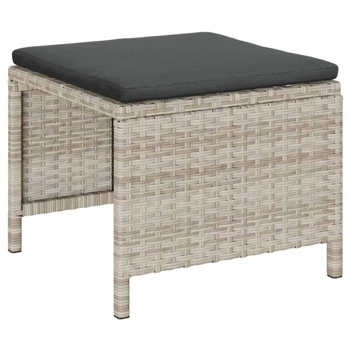 Set de canapele pentru grădină 6 pcs gri deschis și gri închis - WALTI WALTI