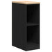 Dulap depozitare garaj negru 30x51x85 cm lemn masiv de pin - WALTI WALTI