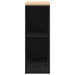 Dulap depozitare garaj negru 30x51x85 cm lemn masiv de pin - WALTI WALTI