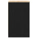 Dulap depozitare garaj negru 30x51x85 cm lemn masiv de pin - WALTI WALTI