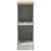 Dulap depozitare garaj Beton Gri 30x51x85 cm lemn masiv de pin - WALTI WALTI