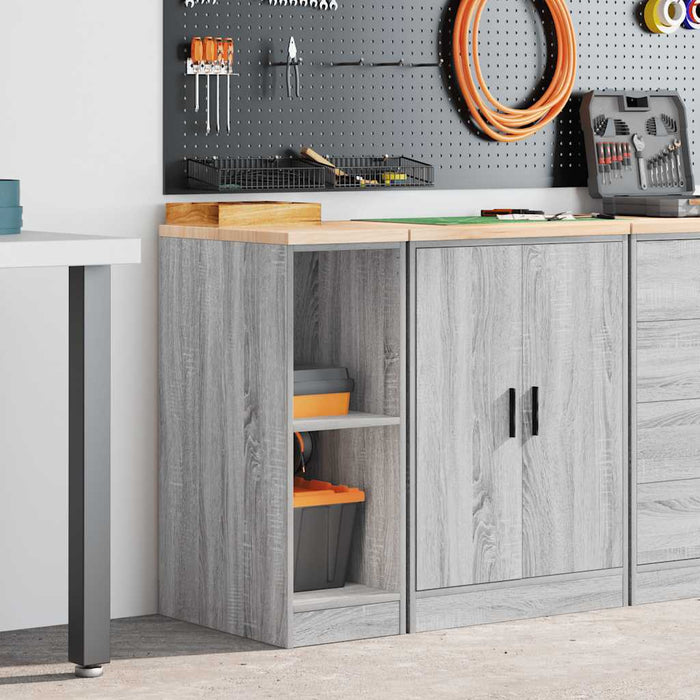 Dulap depozitare garaj gri Sonoma 30x51x85 cm - WALTI WALTI