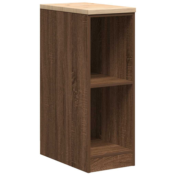 Dulap depozitare garaj stejar maro 30x51x85 cm WALTI