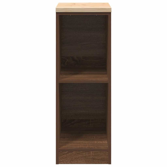 Dulap depozitare garaj stejar maro 30x51x85 cm WALTI