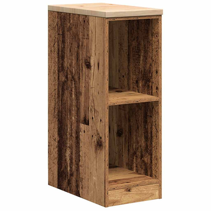 Dulap depozitare garaj lemn vechi 30x51x85 cm lemn masiv de pin - WALTI WALTI