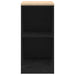 Dulap depozitare garaj negru 40x51x85 cm lemn masiv de pin - WALTI WALTI