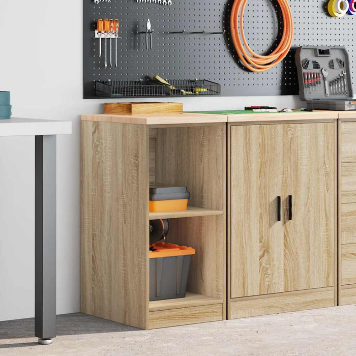 Dulap depozitare garaj Stejar Sonoma 40x51x85 cm lemn masiv pin - WALTI WALTI