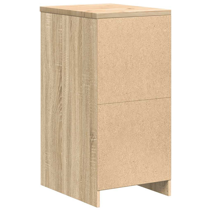 Dulap depozitare garaj Stejar Sonoma 40x51x85 cm lemn masiv pin - WALTI WALTI