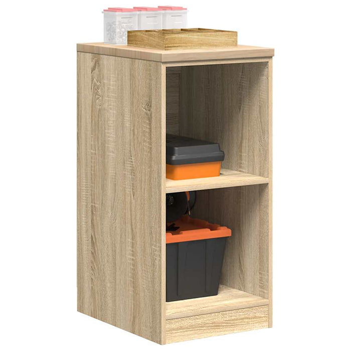 Dulap depozitare garaj Stejar Sonoma 40x51x85 cm lemn masiv pin - WALTI WALTI