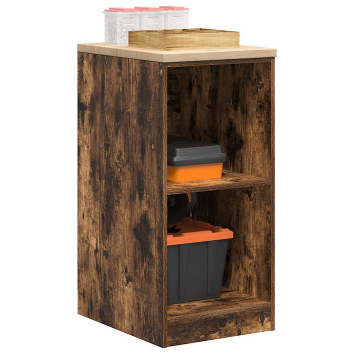 Dulap de depozitare de garaj stejar afumat 40x51x85 cm - WALTI WALTI