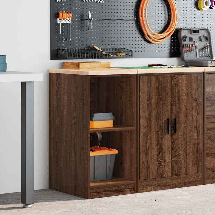 Dulap de depozitare pentru garaj Stejar maro 40x51x85 cm WALTI