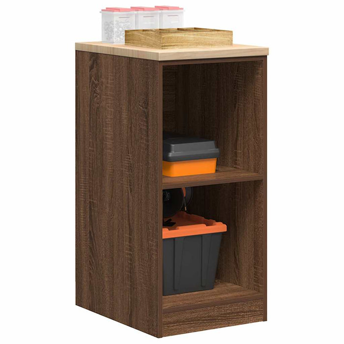 Dulap de depozitare pentru garaj Stejar maro 40x51x85 cm WALTI