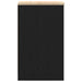 Dulap depozitare garaj negru 30x51x85 cm lemn masiv de pin - WALTI WALTI